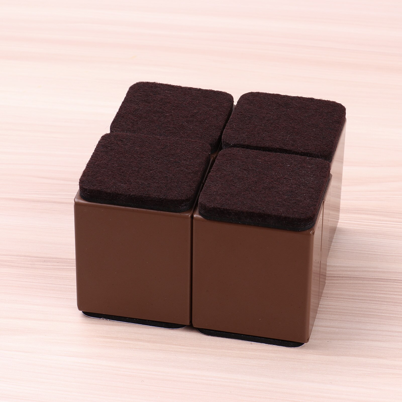 4 Furniture Heighten Pads Anti Vibration Feet Mats Non Slip Table Chair Legs Protectors Reusable Sofa Foot Covers Home Accessory