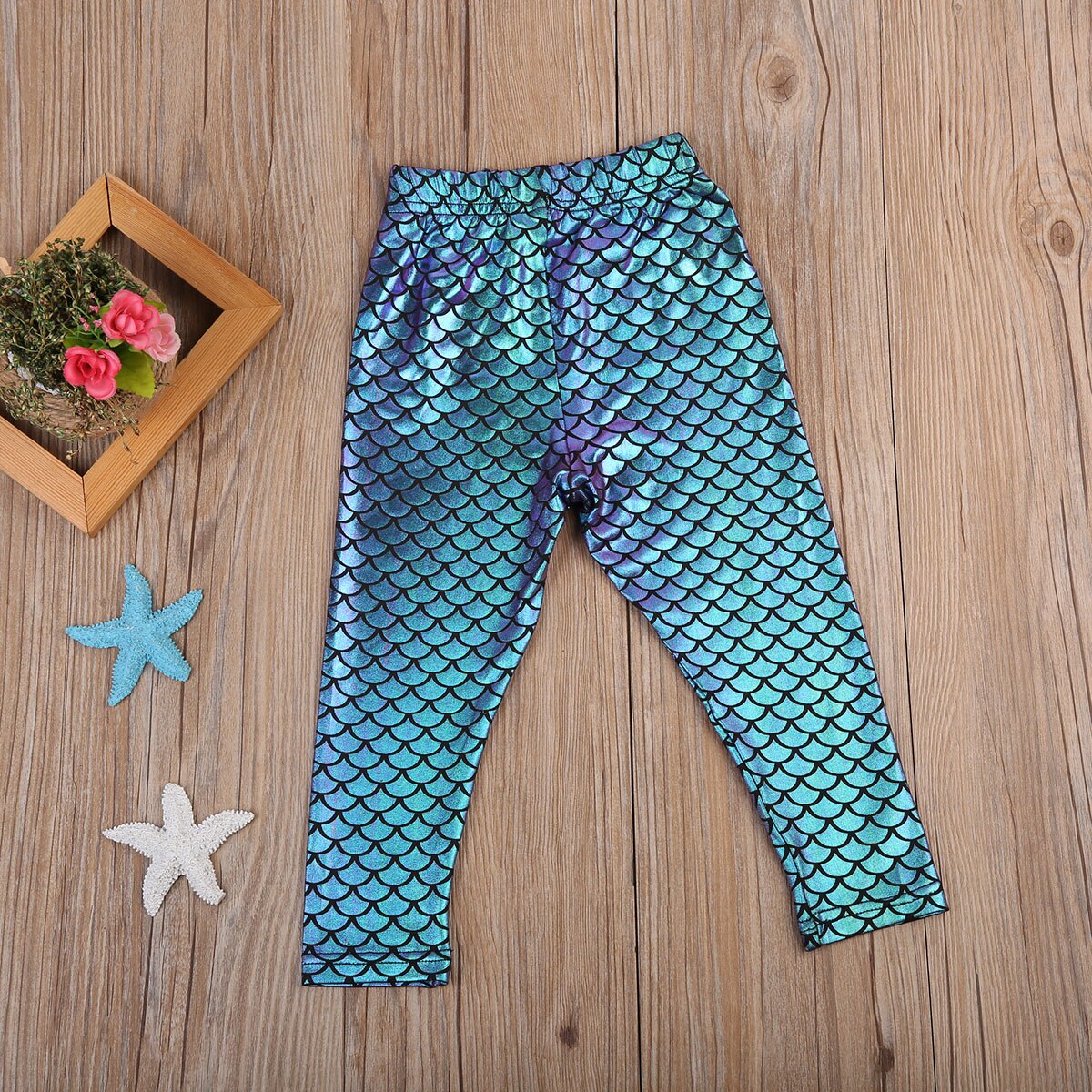 Girls Mermaid Costume Pants