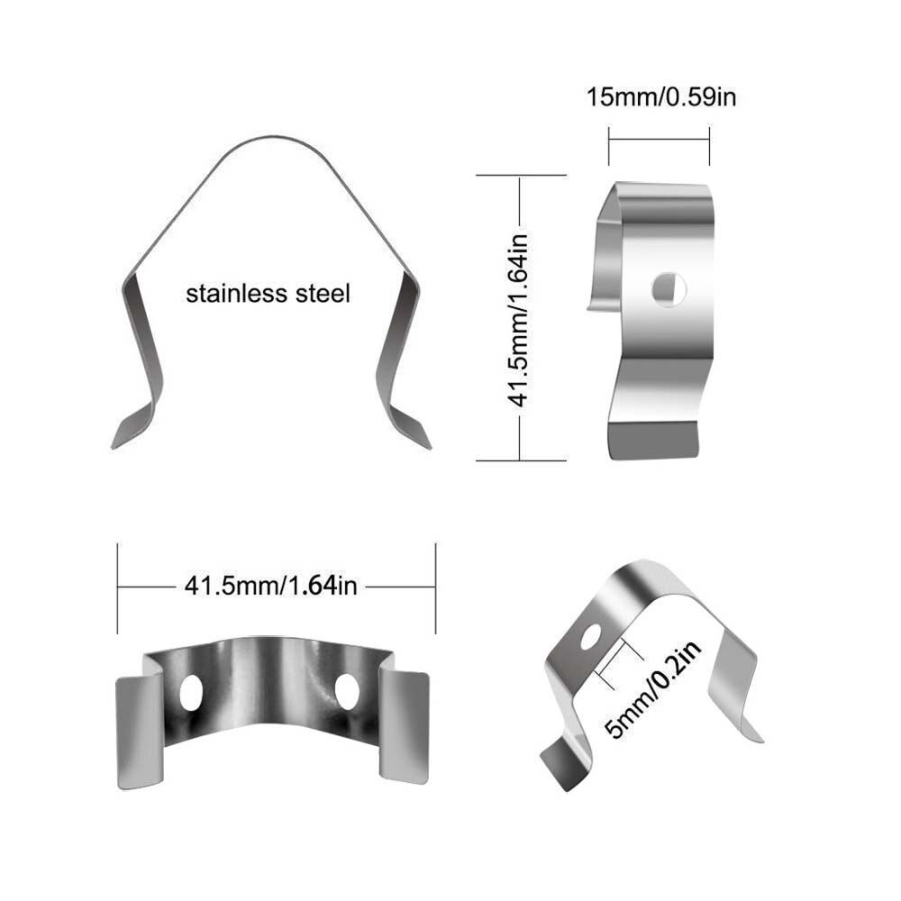 Stainless Steel BBQ Thermometer Probe Clip Holder BBQ Smoke Thermometer Smoker Oven Kitchen Accessories Baking Tools
