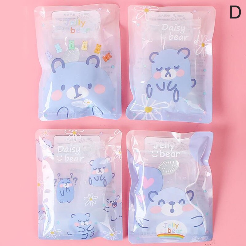 1 Pcs Mini Winter Reusable Gel Hand Warmer Transparent Cute Word Print Instant Heating Pack Warmer Water Bags Color Random: D