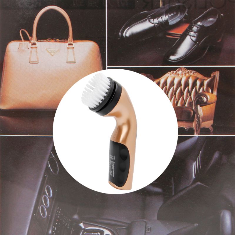 Polisseuse Chaussures électrique - Kit Nettoyage & Cirage Cuir Portable USB