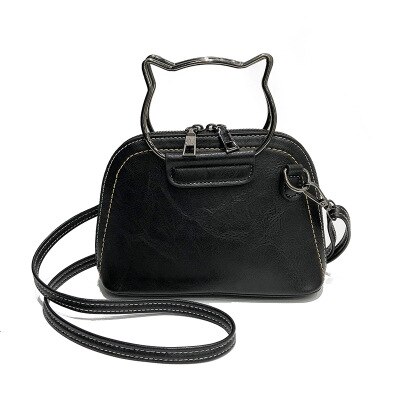 Kattehåndtag tasker håndtasker kvinder kendte mærker vintage skuldertaske crossbody taske dame clutch lille tote pung