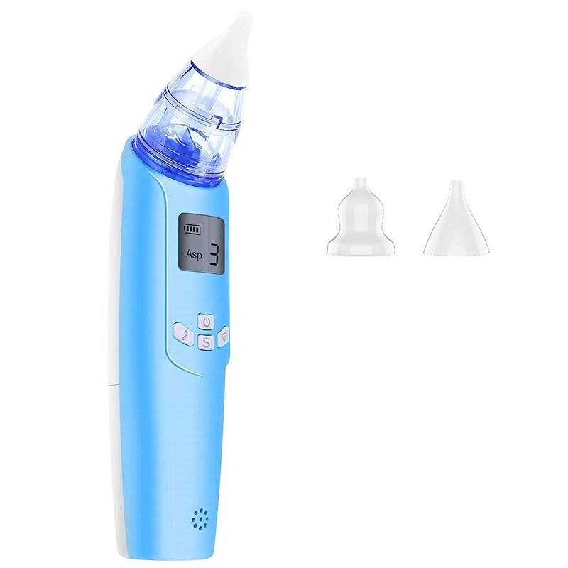 Elektrische Kindje Nasale Zuigapparaat-Battery Operated Neus Cleaner En Neus Zuignap-Verstelbare Instellingen En Herbruikbare Tips