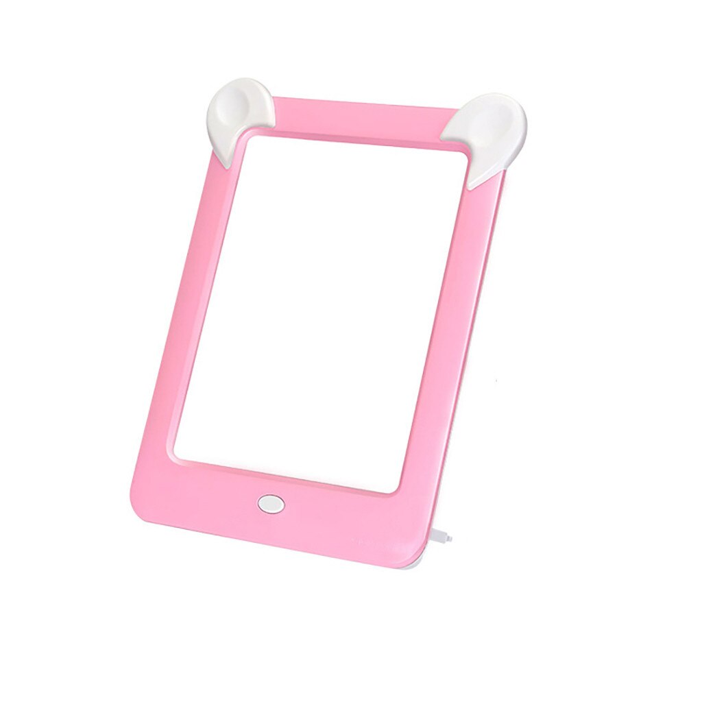 Discovery Kids Neon LED Glow Drawing Board with Translucent See Through Surface and Stand