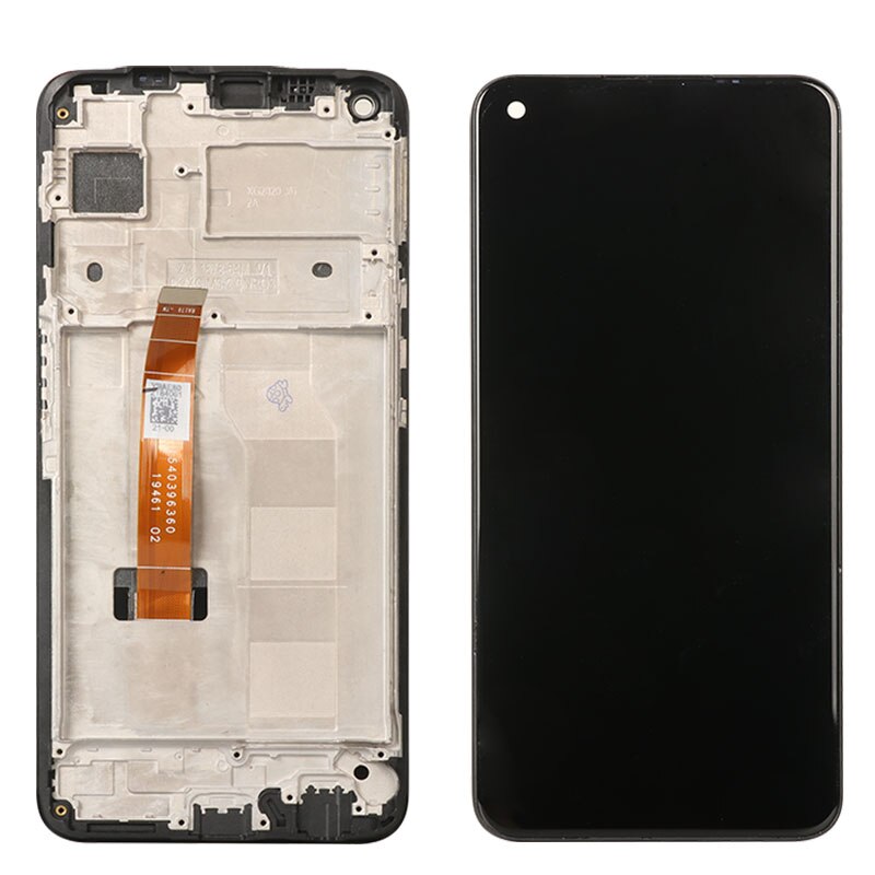 Écran tactile Lcd de remplacement avec cadre central, 6.5 pouces, pour Oppo Realme 6 RMX2001