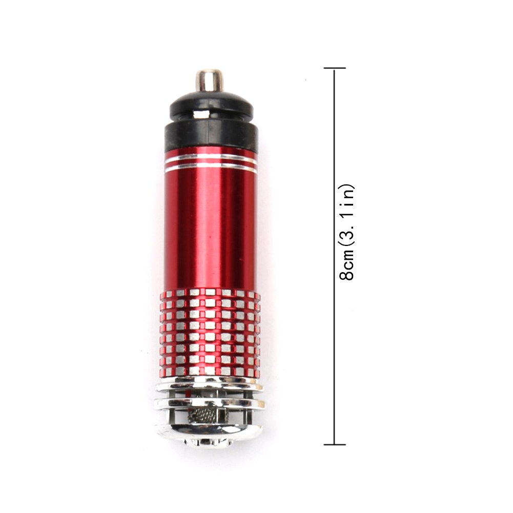 Mini 12V Auto Luchtreiniger Auto Interieur Zuurstof Bar Ozon Luchtverfrisser Anion Ionische Luchtreiniger Auto Accessoires