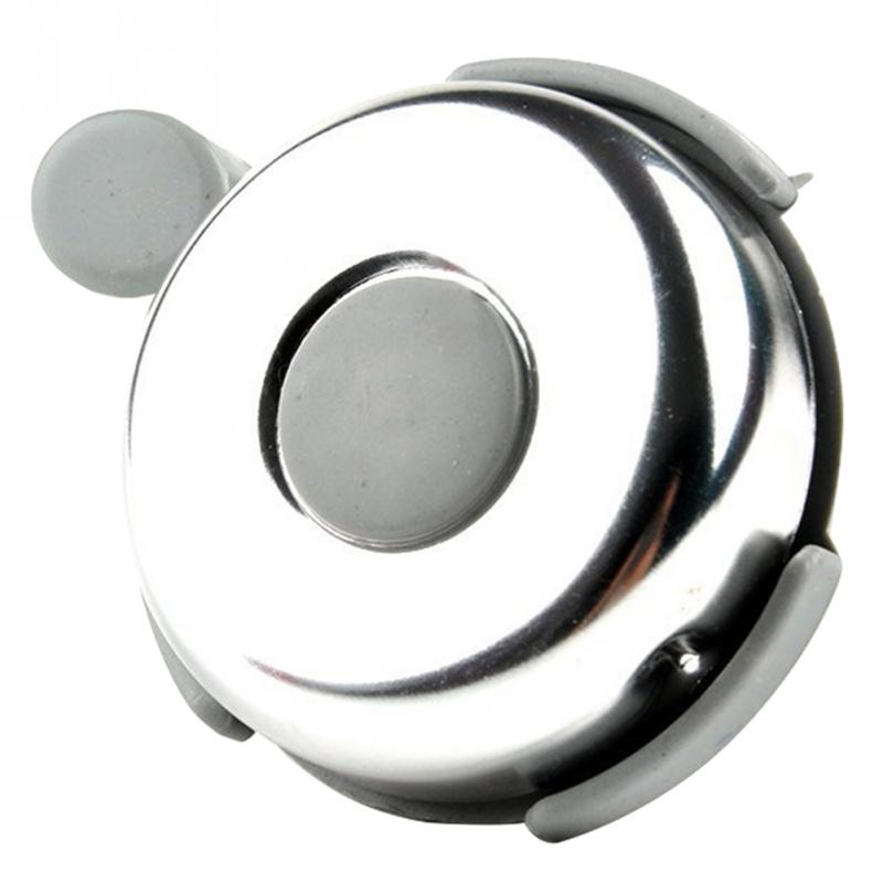 Bike Accessories AD Bicycle Bell Aluminum Alloy Bike Bell Ring Bicycle Bell for Adults Men Women Kids Girls Boys Bikes Mountain: Silver