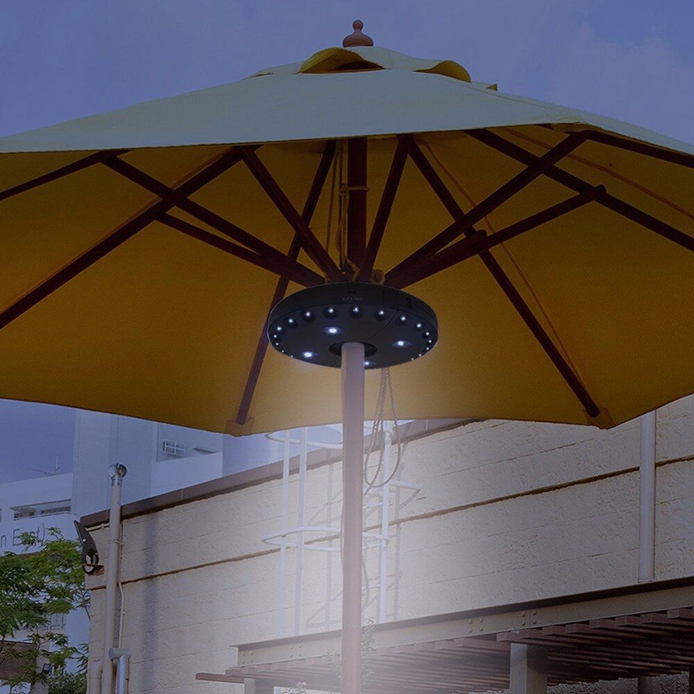 Outdoor Verlichting Tuin Verlichting Yard Gazon Nachtlampje Cordless AA 28 LED 3 Mode Patio Parasol Paraplu Pole Light Camping Tent Lamp