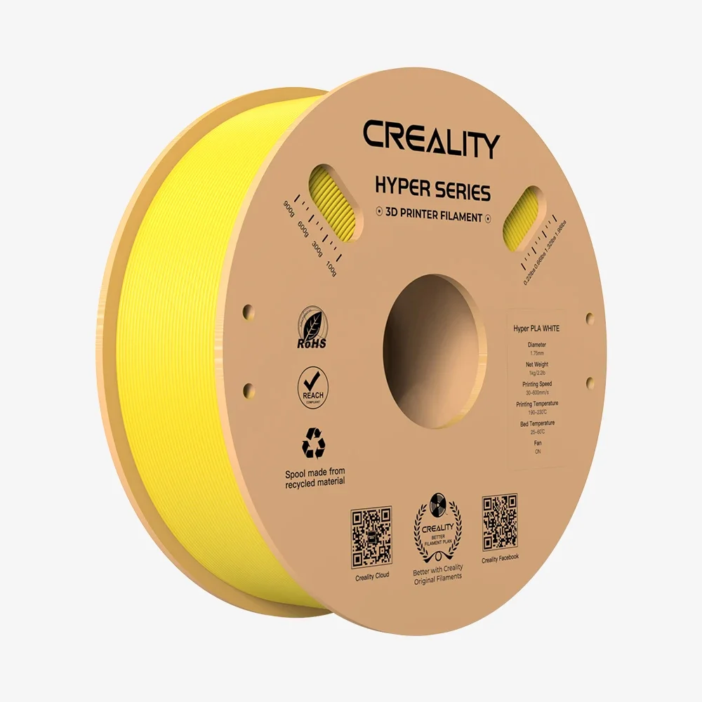 Creality PLA Filament Pro Hyper PLA High Speed 3D Printer Filament 1.75mm 1kg for Creality K1/K1 Max/Ender-5 S1: Glow blue