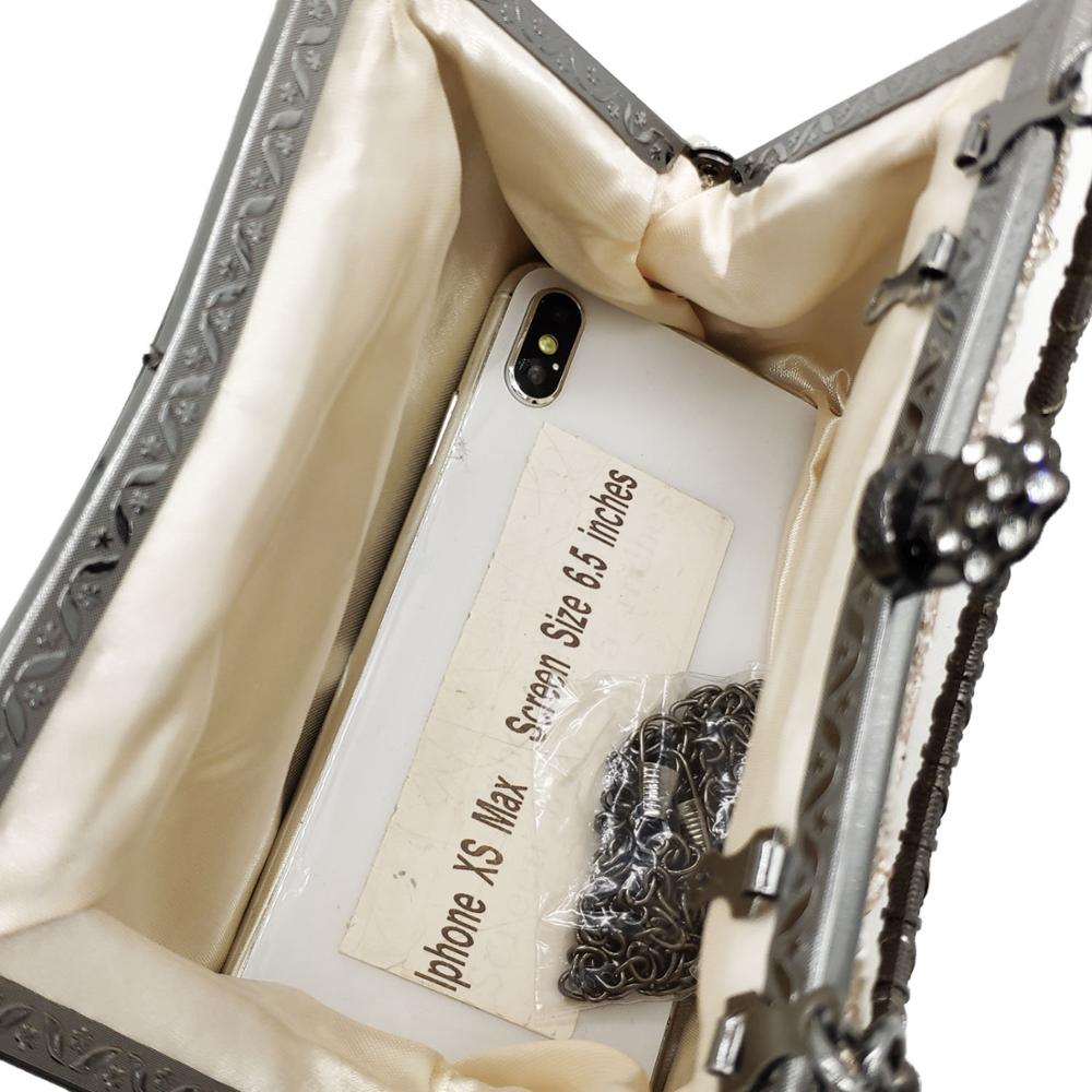Champagne Fancy Hand Bag P35837