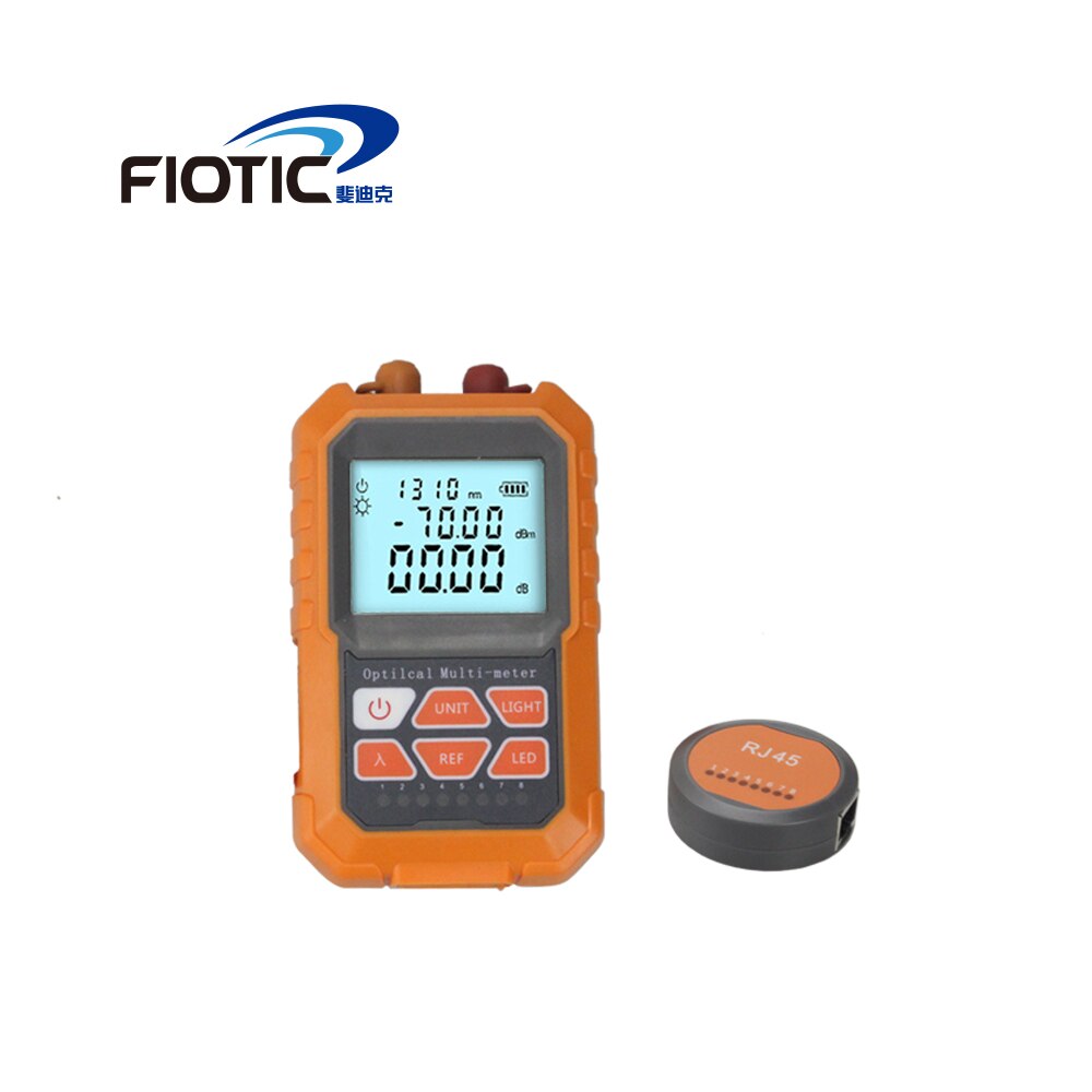 Kit de herramientas ópticas para FTTH, minimedidor de potencia óptica FC6S, localizador Visual de fallos, pelacables de 5MW y 15MW, pinza Miller