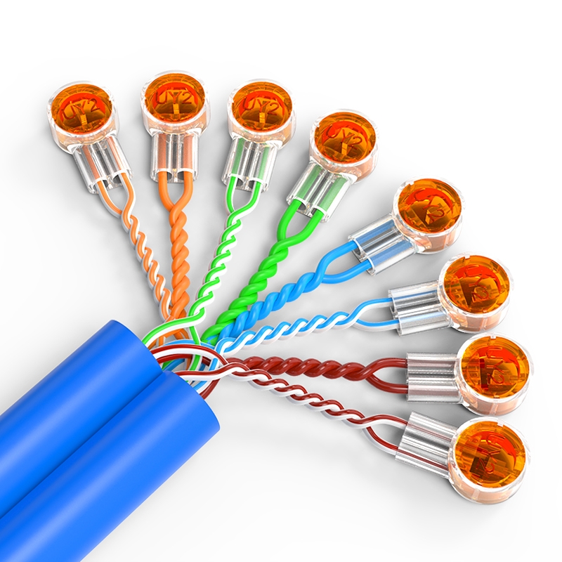 Htoc Netwerk Kabel Terminals Waterdicht Gel Gevulde Clear Knop Telefoon Wire Connectors UY2 Butt Splice Connector K1 K2 K3