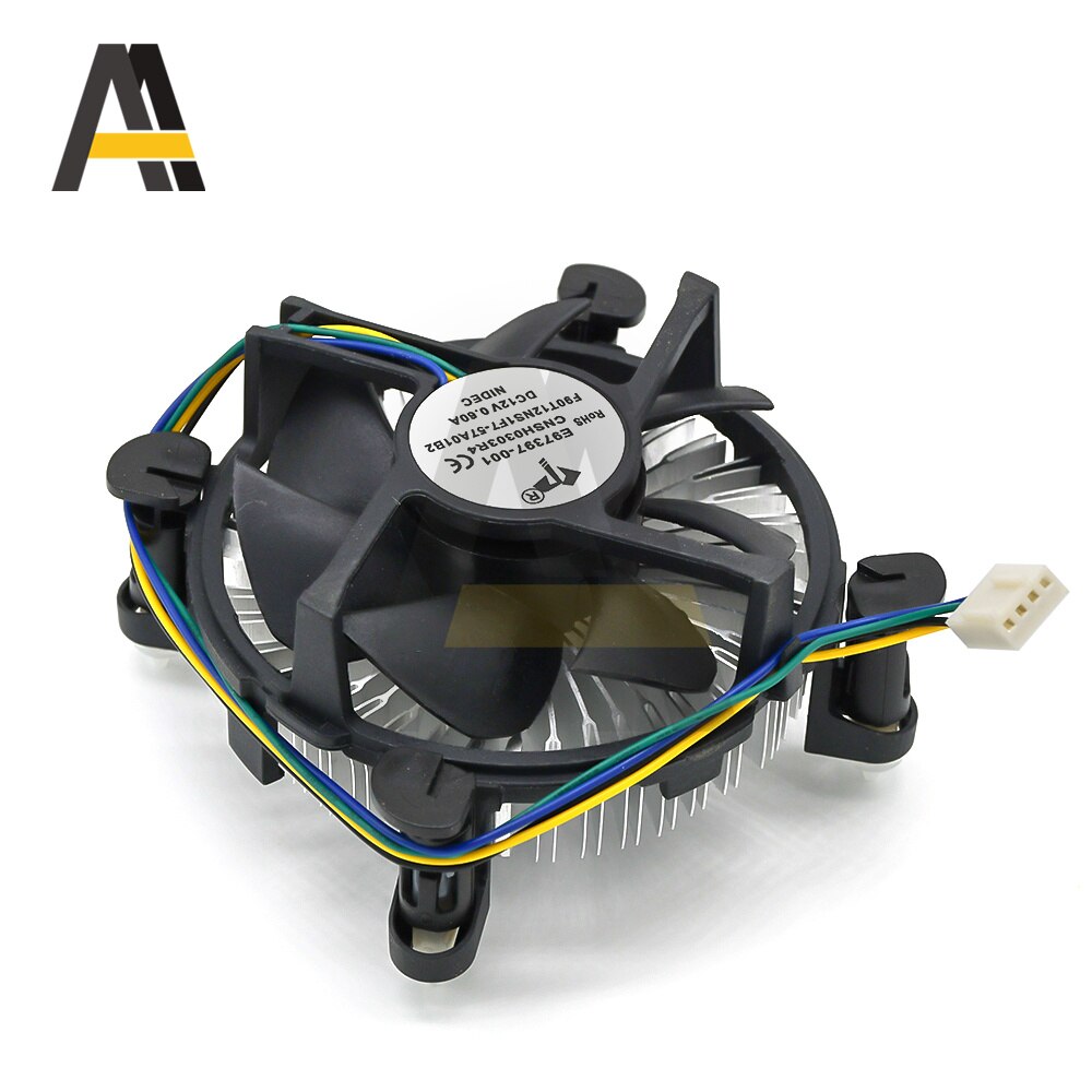 Originele Cpu Fan Voor 1150 1151 1155 1156 90*90*2Mm Comptuter Cpu Case Cooling Fan Met 4PIN Pwm 12V Computer Hydraulische Ventilator