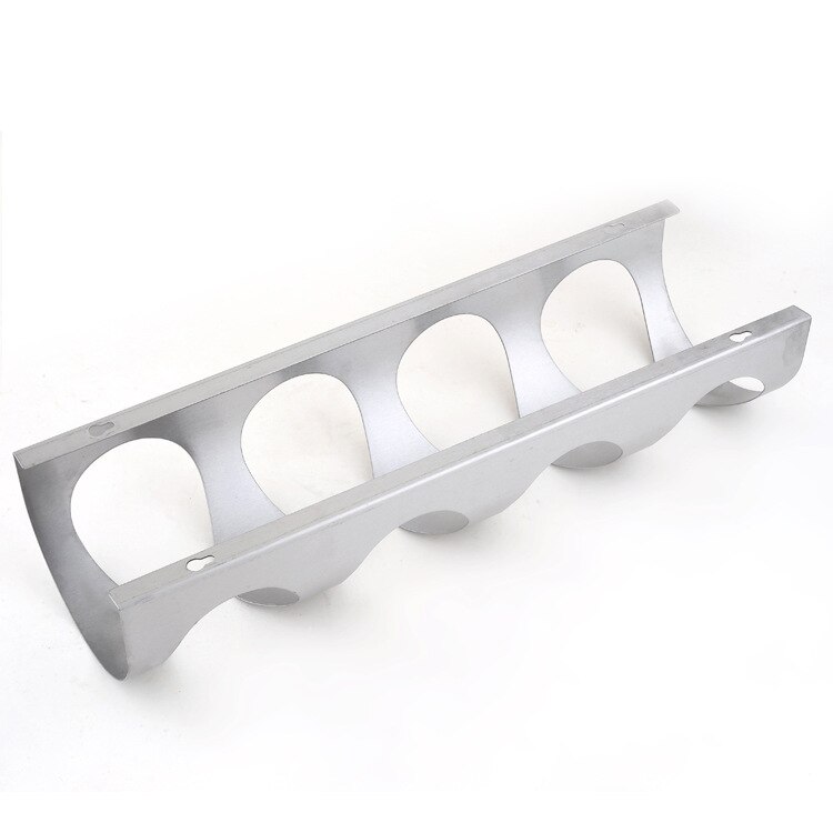 1 Pc 3 Of 4 Gat Rvs Wall Mounted Wijn Houder Rack ... – Vicedeal