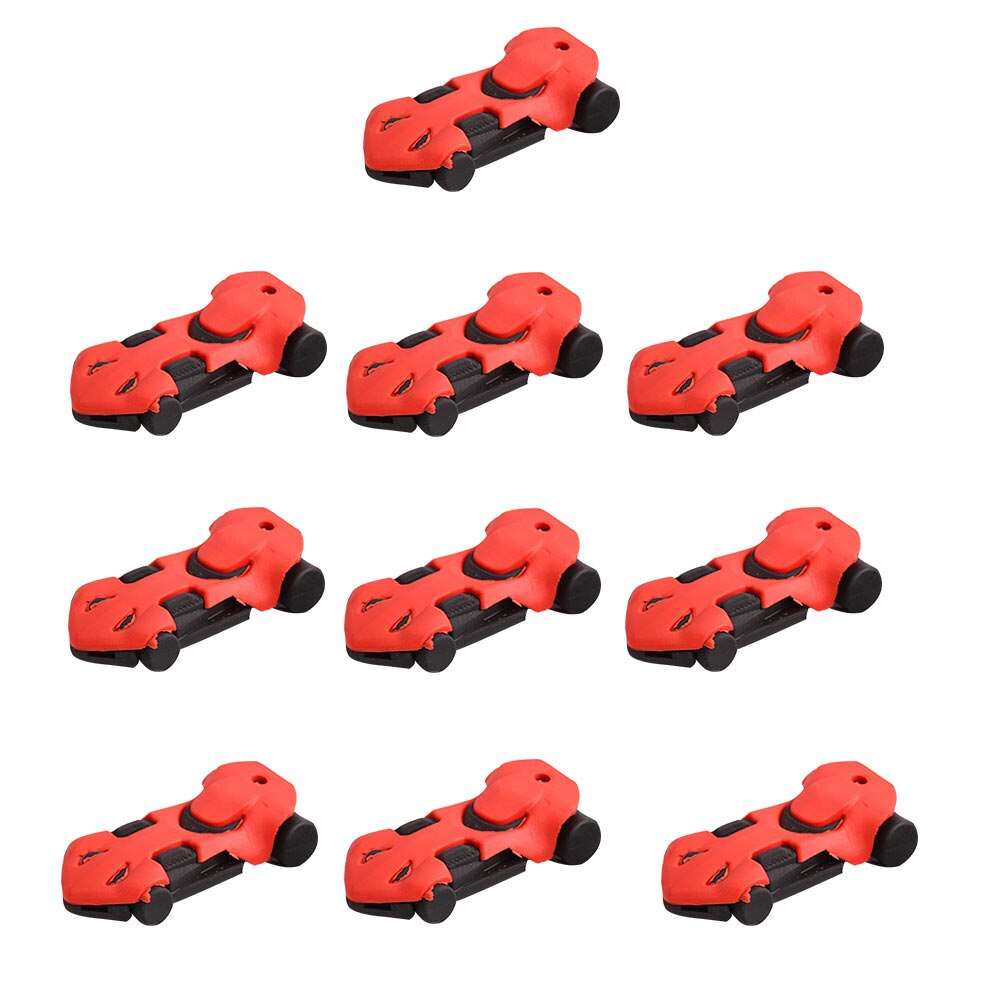 18Pcs Racing Car Erasers Children Detachable Erasers Bag Stuffers (Random Color)