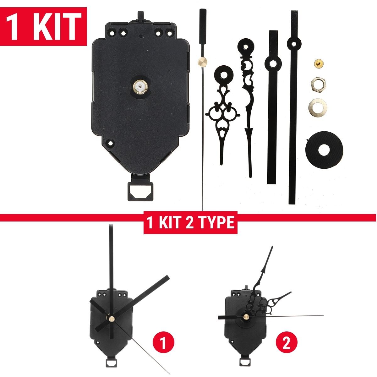 2 Set Replacement DIY Repair Quartz Clock Pendulum... – Grandado