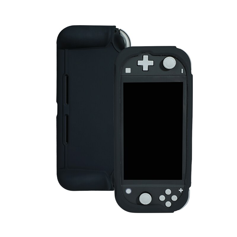 Para nintendo switch lite máquina de jogo capa protetora máquina jogo capa protetora silicone all inclusive escudo protetor: gray