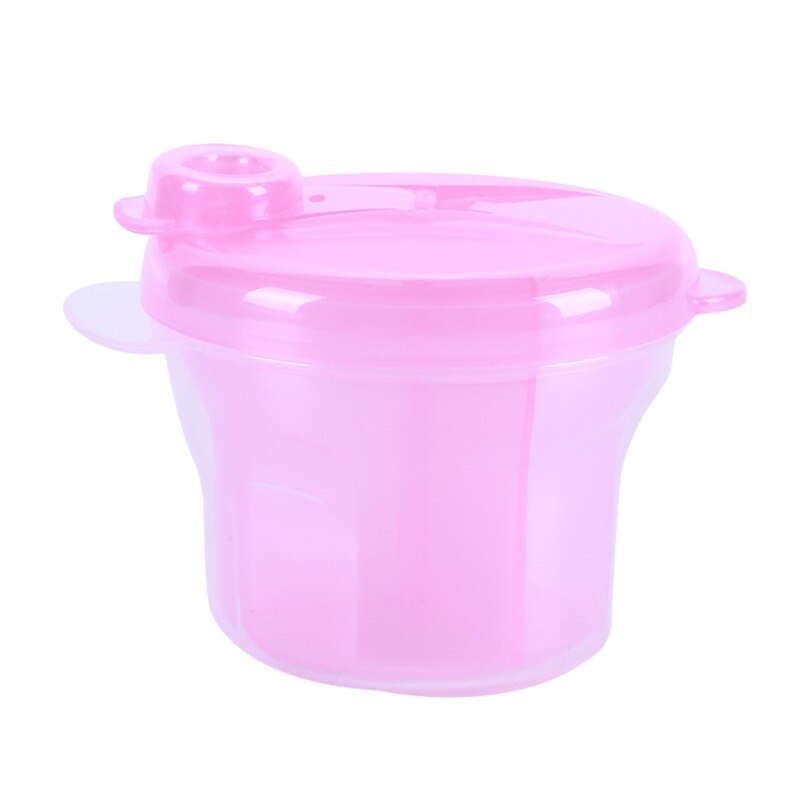 Hoge Capaciteit Baby Melkpoeder Container Melkpoeder Container Babyvoeding Opbergdoos Dubbele Laag Zuigelingen Voeden Doos Voor Pasgeboren: 431499