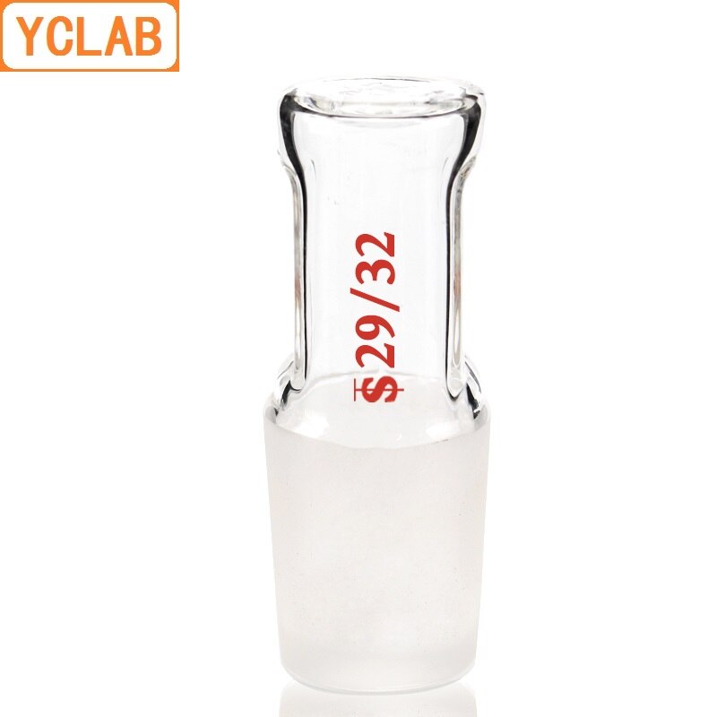 YCLAB Glass Stopper Hollow 14/23 19/26 24/29 29/32 34/35 40/38 Standard Ground Mouth Laboratory Chemistry Equipment