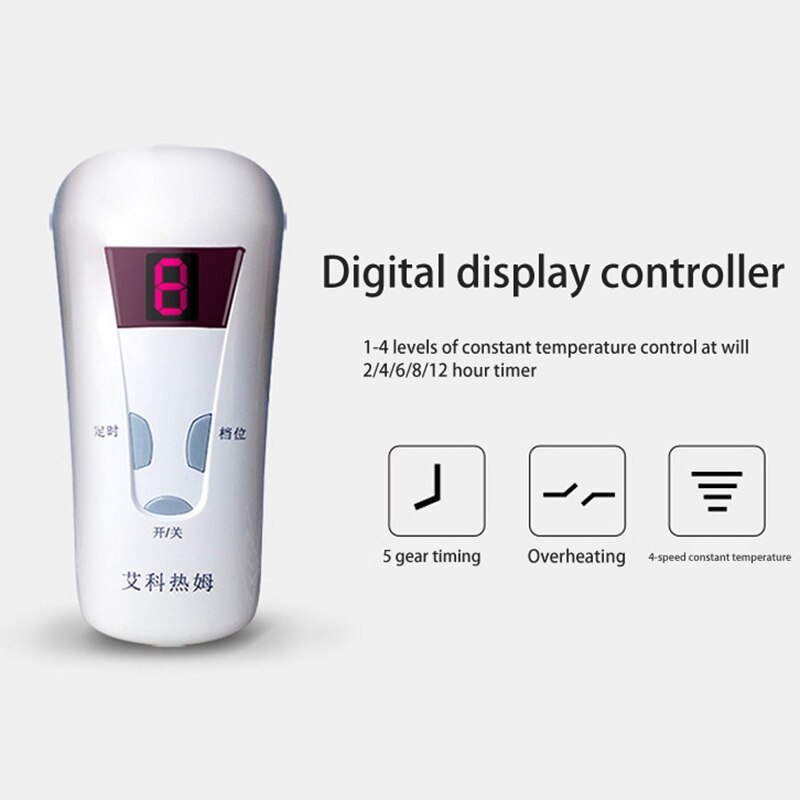 Plush Heating Electric Blanket With Automatic Switch-Off Blanket Timer Function 4Temperature Levels EU Plug