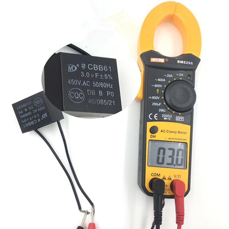 BM5266 digital capacitance meter multimeter clamp meter ammeter FireWire discrimination