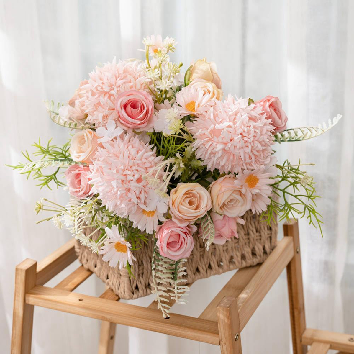 1PC Künstliche Blumen Hochzeit Hause Schlafzimm... – Grandado