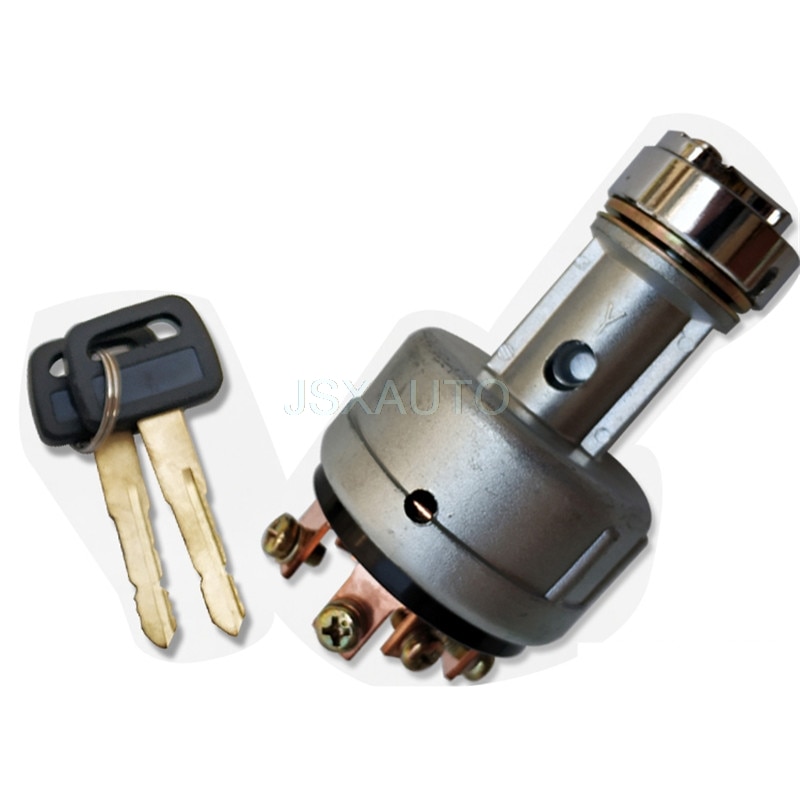 Excavator key start ignition switch Electric door lock excavator parts For KOMATSU PC 60/120/200-6-7-8