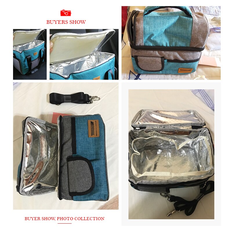 Large Capacity Cooler Bags Oxford Lunch Box Drink Beer Ice Pack Travel Picnic Backpack Thermal Food Bag Carrier