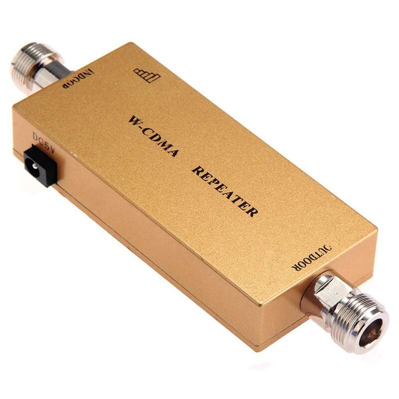 Verstärker UMTS WCDMA 3G Verstärker Signal Verstärker für Handy, Mobiltelefon + Antenne Gold