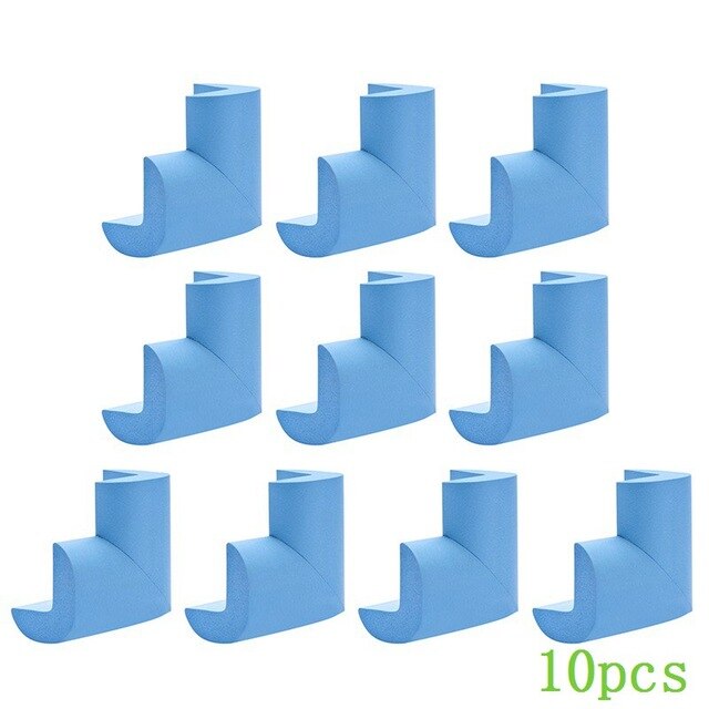 10pcs/lot Baby Safety Silicone Protector Table Corner Edge Protection Thicken Safety anti-collision angle Protect kids from bump: 10pcs 08