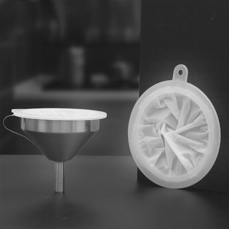 1PC Filter Food Grade Household Filter Screen Oil Wine Boiled Water Filter Disc Mesh Nylon Filter