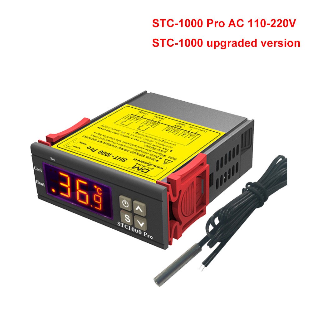 Digital Temperature Controller Thermostat Thermore... Grandado