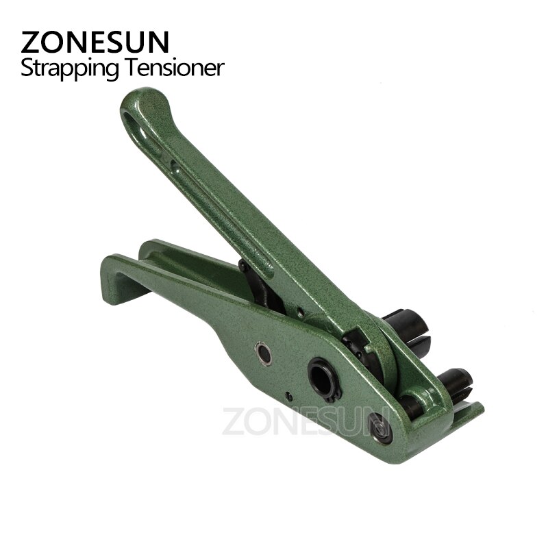 ZONESUN SD330 Manual Pet Pp Plastic Omsnoeringsapparaat Strapping Machine Voor 13/16/19mm Poly Strap Voor baksteen Carton Hand Tool Set