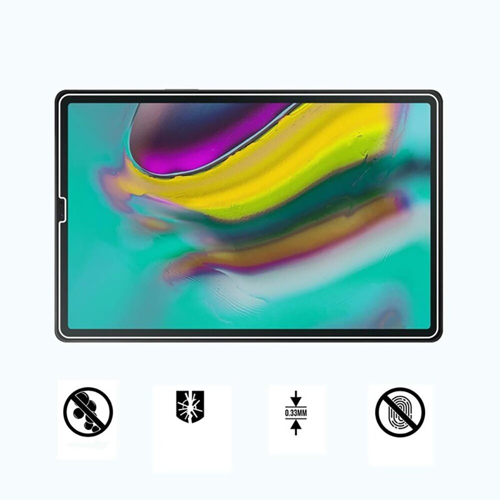 Vidrio Templado HD para Samsung Galaxy Tab S5E T720, película protectora Ultra transparente para tableta, Protector de pantalla completa