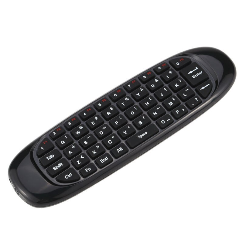 C120 2.4G Gyroscoop Air Mouse Mini Wireless Keyboard Rusland Engels Voor Android Smart Tv Box Pc Windows Mac Remote controle