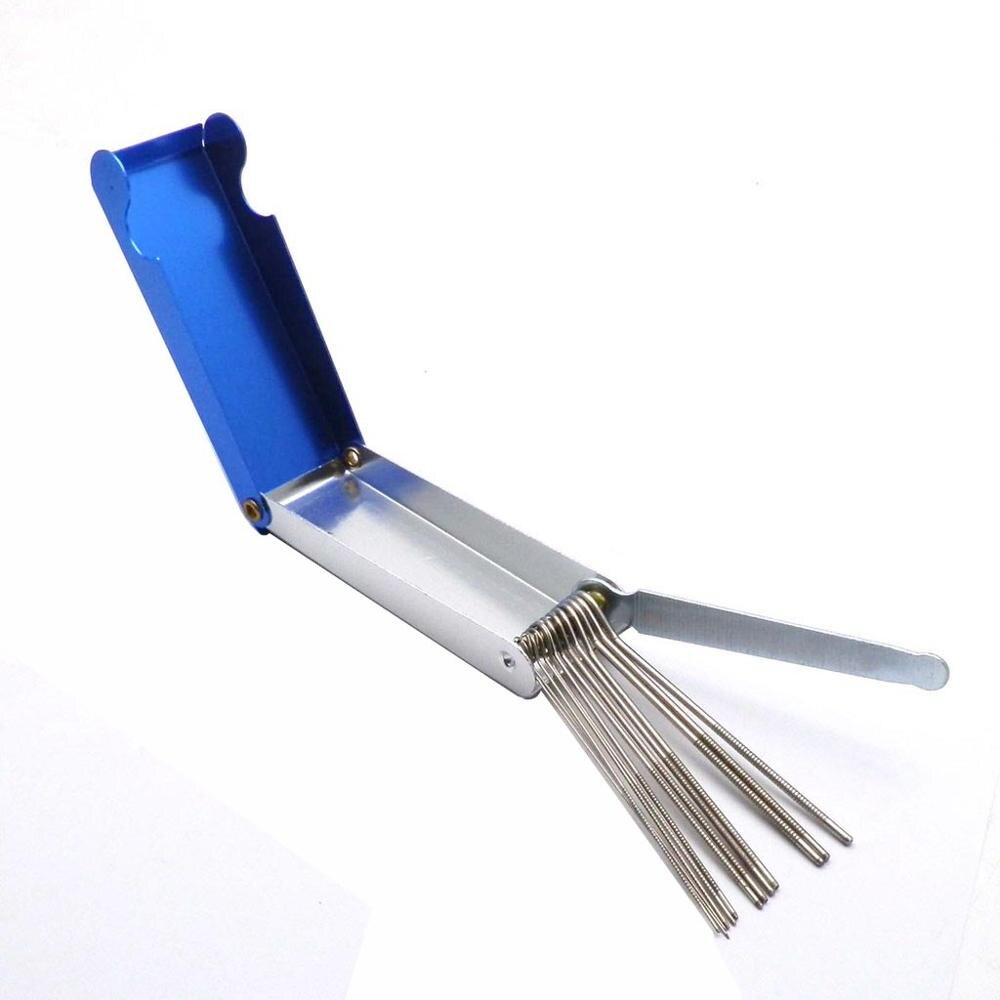 Motorcykel förgasare rengöringsverktyg kol smuts jet ta bort borstar nålar för moped scooter atv carb jets wire cleaner kit: Rengöring verktygslåda