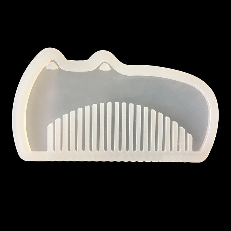 3d transparente uv-harz-silikonformen für kammformen, epoxidharzformen für diy-schmuckherstellung, werkzeuge, harzformen, silikon, weihnachten: D