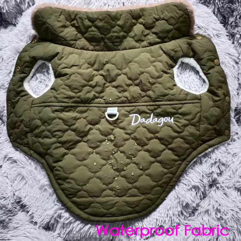 CDDMPET Waterdichte Bontkraag Hond Jas Winter Warme Fleece Hondenkleding voor Kleine Honden Puppy Huisdier Vest Chihuahua Yorkie Pug Jas
