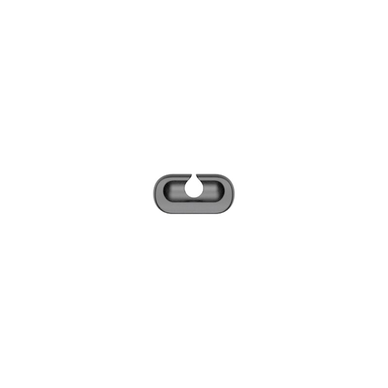 Soporte de bobinador de cables D7WA, organizador de gestión de cables de silicona autoadhesivo, Cable de carga USB, soporte de Cable de alimentación de noche: 6 gray-single hole