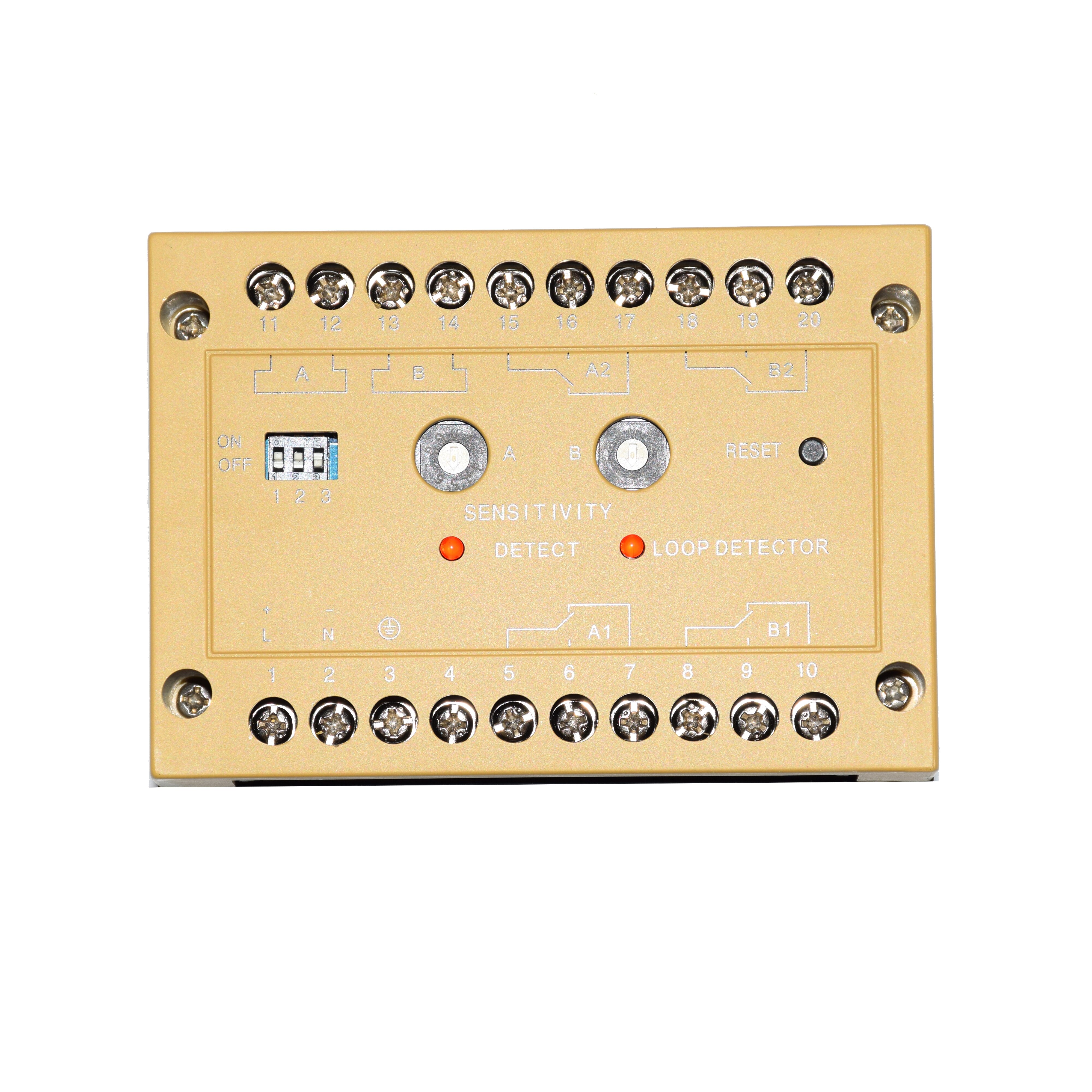 Ac 220/110V Dual Manier Inductieve Automatische Loop Voertuig Detector DLD-600-220V Reset Schakelaar Voor Parkeerplaats Systeem