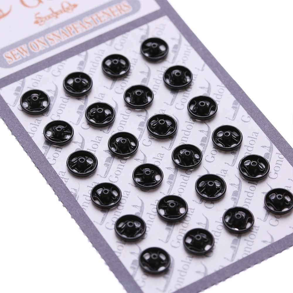 Mini botones para ropa de muñeca, hebilla de Metal redonda de 5mm, broche Invisible, ropa de muñeca de dibujos animados, costura DIY, accesorios hechos a mano, 10/24 Uds.