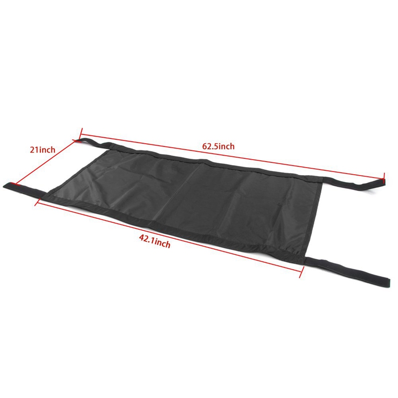 Autodak hangmat top rustbed voor jeep wrangler yj, tj, jk, jku, jl, jlu 1987 2-- deurs en 4-- deurs duurzaam stevig uitbreidbaar ruimte l