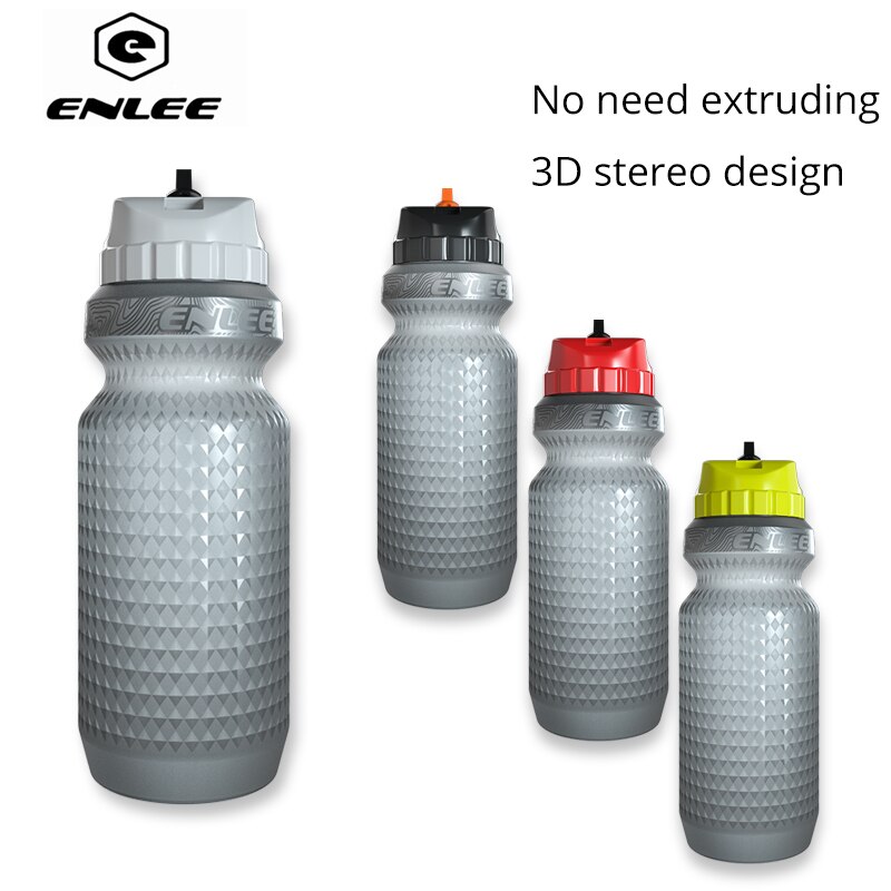 Mini 650ml vattenkokare  pp5 plast vattenkokare cykling utomhussport bärbar icke-kompression vattenkokare