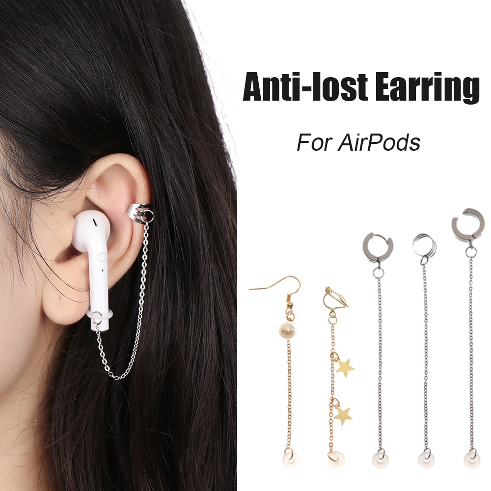 Anti-Perso Orecchio Orecchini a clip Auricolare Protector Creativo del Trasduttore Auricolare Accessori Unisex Orecchini Per Airpods 1/2/3 Pro