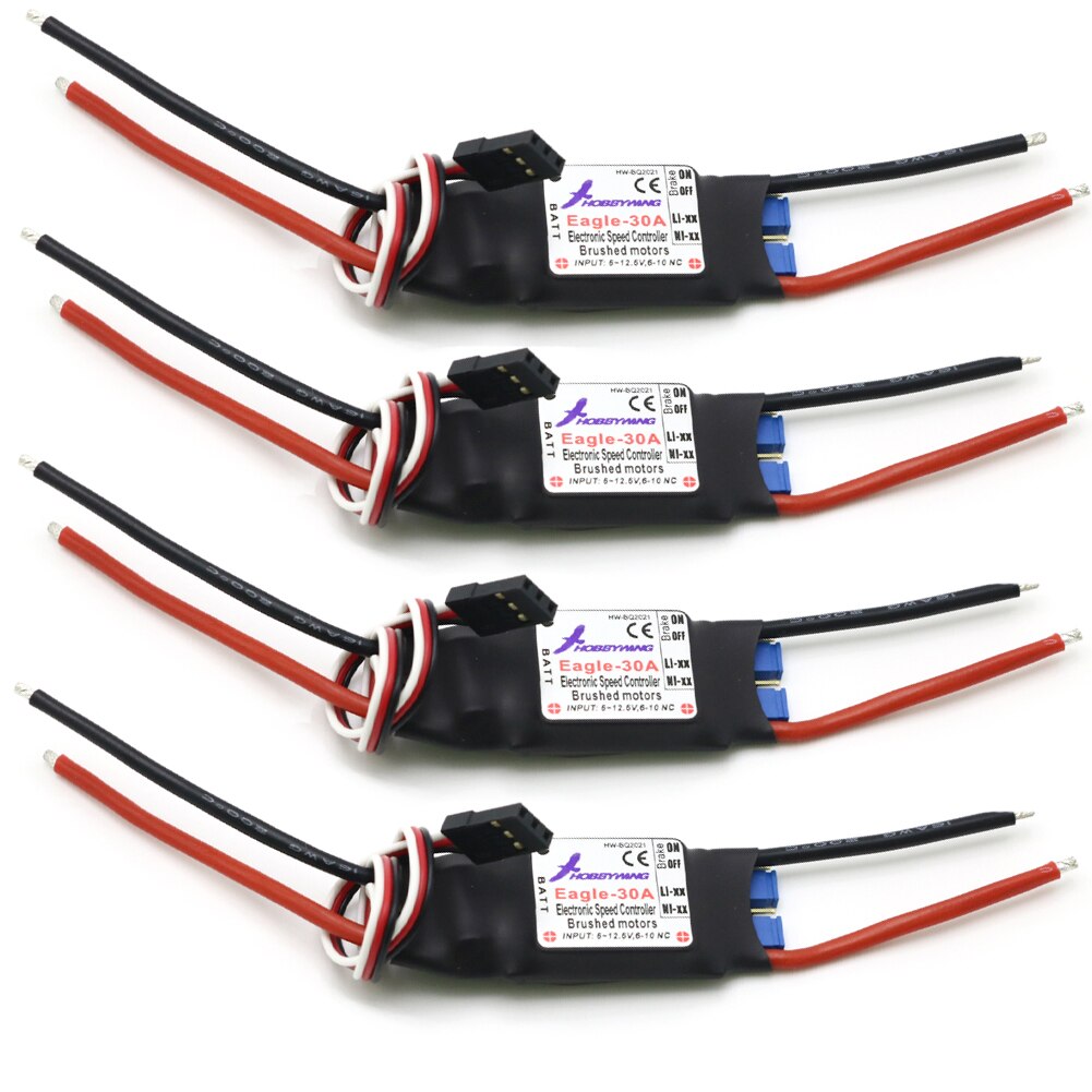 Hobbywing Eagle 20A/30A Brushed ESC W/1A BEC Speed Controller For Brushed Motor For RC Airplane