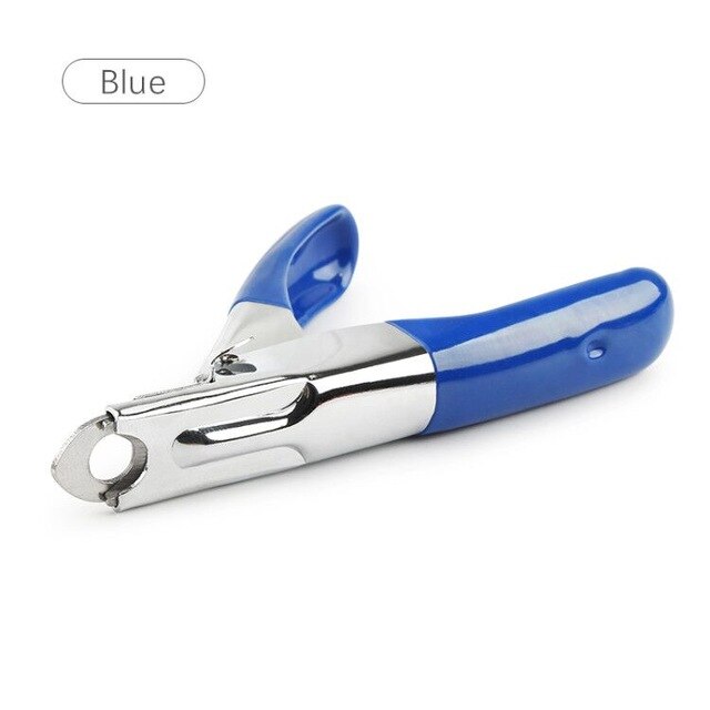 Nagelknipser für große Hunde, Klaue, Welpe, Katze, Zehen, Pflegewerkzeug, Trimmer, Katze, Kaninchen, Pfote, Tierschere: Blau