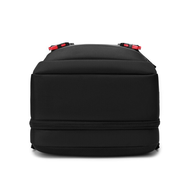 WIERSOON 42L Male Expandable Large Capacity Travel Backpack Men 17 inch Laptop USB Recharging Multi-layer Space Travel Male Bag