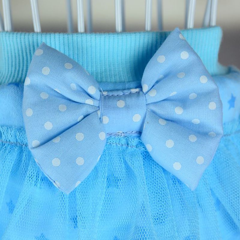 Bow pantalones cortos higiénicos sanitarios para mascotas ropa interior mezcla de algodón bragas fisiológicas calzoncillos para perros gatos