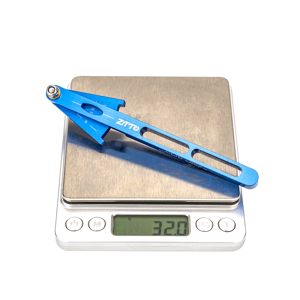 ZTTO-Herramienta Universal para indicador de desgaste de cadena de bicicleta, herramienta de eslabón de cadena, herramienta de reparación de ciclismo de aleación de aluminio