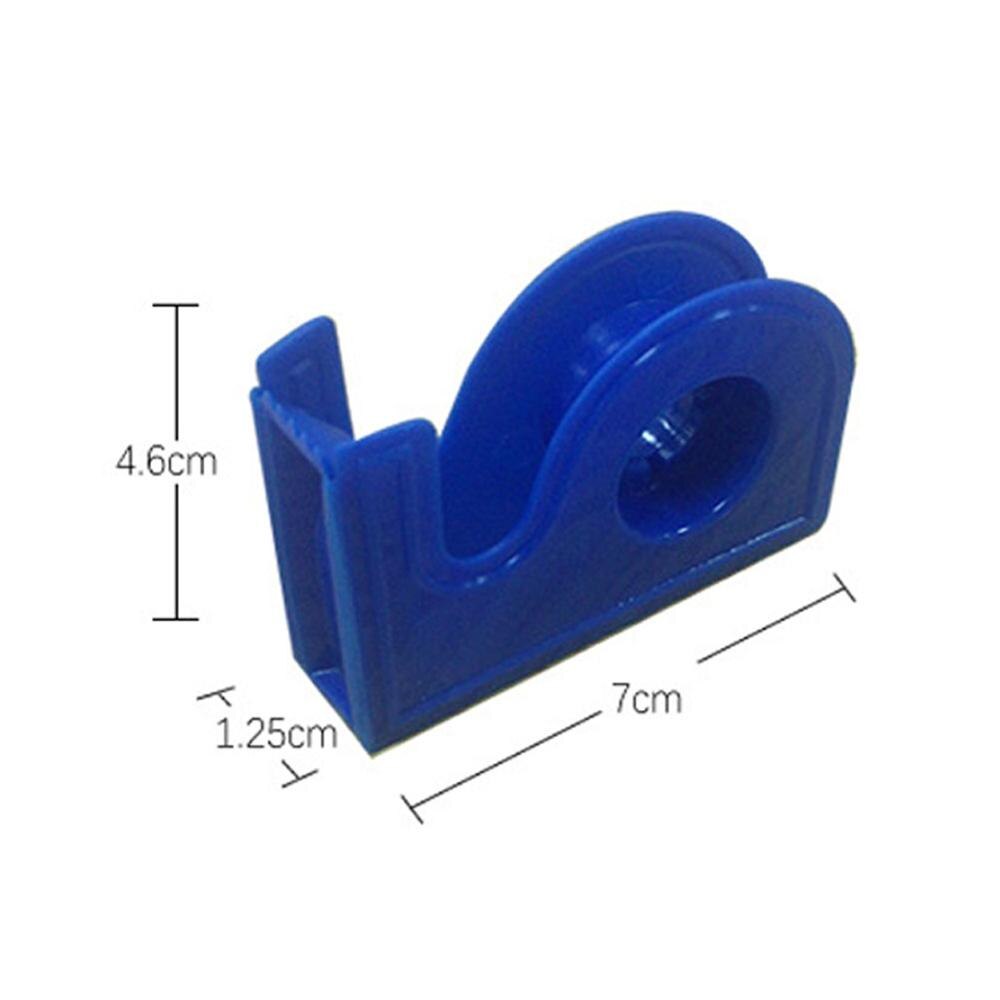 2 stk øjenvippeforlænger tape cutter podning øjenvipper skæring klæbende tape holder makeup værktøjer abs tape cutter tilfældig farve